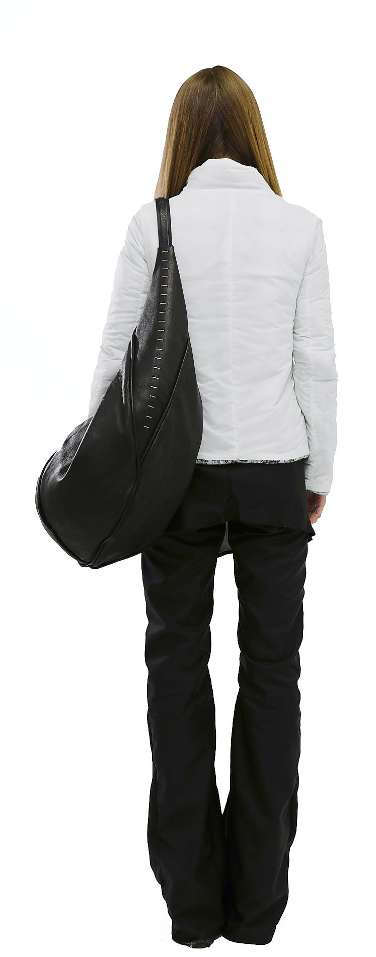 daniele basta leather and silver bags - kali foglie 45